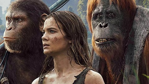 From the poster of Kingdom of the Planet of the Apes&nbsp;