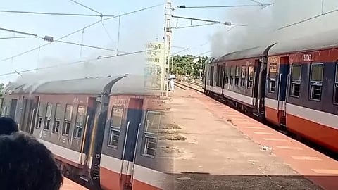 Visual from the spot (Photo: Thanthi TV)