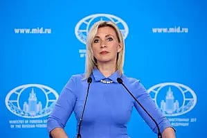 Russian Foreign Ministry spokesperson Maria Zakharova