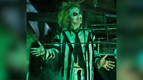 Michael Keaton in Beetlejuice Beetlejuice (IANS)