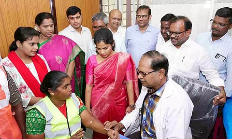 &nbsp;Chennai Mayor R Priya (X)