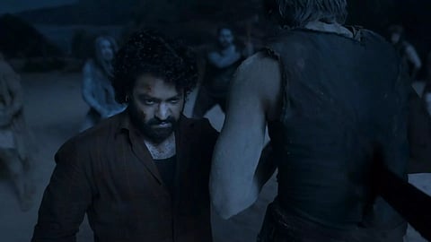 Screengrab from the Devara trailer