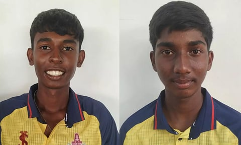 (L-R) L R Nawin, V K Vineeth