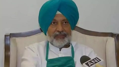 Punjab Health Minister Balbir Singh (ANI)&nbsp;