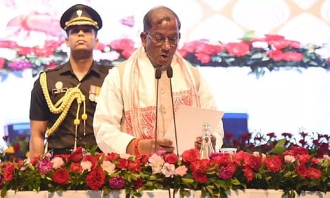 Manipur Governor Lakshman Prasad Acharya (ANI)