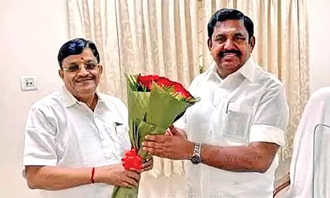 Maitreyan rejoins AIADMK in the presence of party chief EPS
