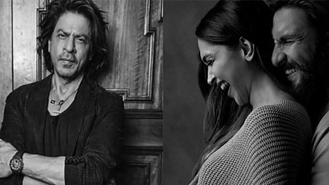 Shah Rukh Khan,  Deepika Padukone and Ranveer Singh (Instagram)