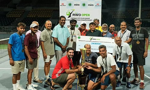 Besant Nagar Club (BNC) lifted the first RWD Open title