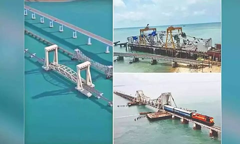 Pamban railway bridge