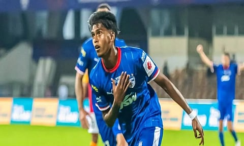 Bengaluru FC player Vinith Venkatesh