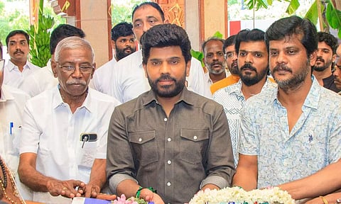 Movie Pooja ceremony