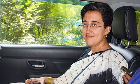 Delhi Minister and AAP leader Atishi (PTI)