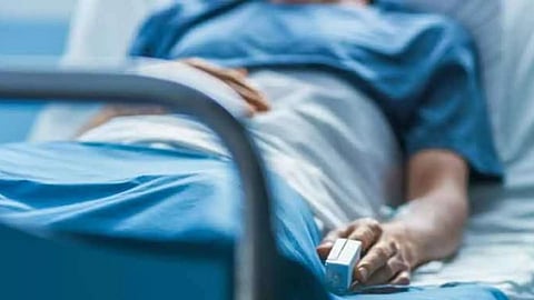 Representative image of a person in critical condition&nbsp;