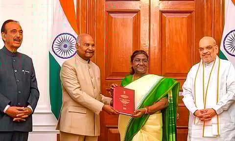 The panel led by former president Ram Nath Kovind (PTI)