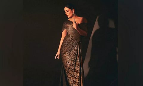 Kareena Kapoor Khan brings vintage glam in Banarasi saree with a modern makeover