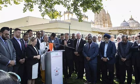 BAPS Swaminarayan Temple in Melville, New York (X)