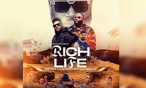 Rich Life music video poster (IANS)