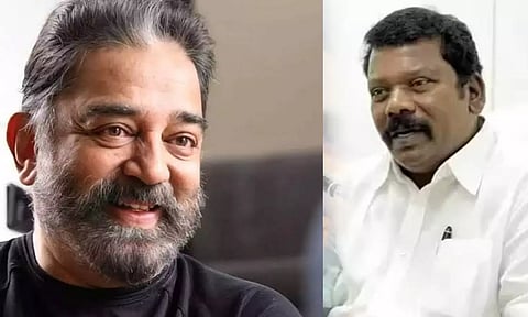 (L-R) Kamal Haasan, K Selvaperunthagai