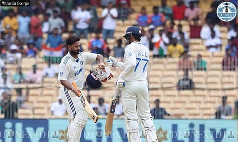 Rishabh Pant , Shubman Gill (Photo credit: Justin George)