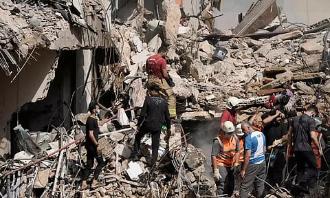 Visual from the spot (AP)