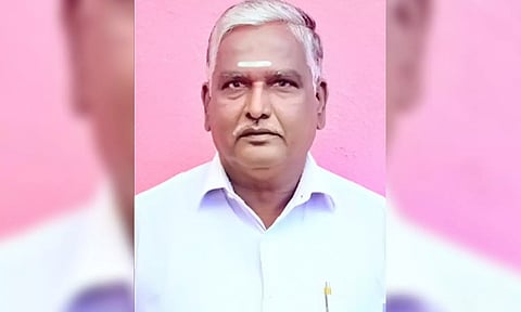 Deceased elderly man Venkatesan