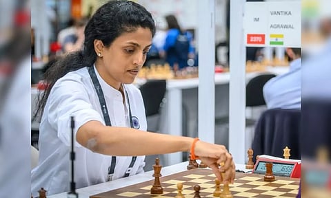 Veteran D Harika (PTI)