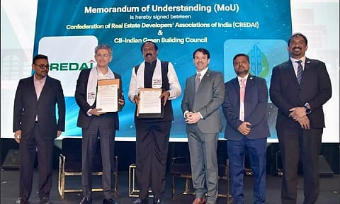 CII IGBC signs MoU with Credai for green projects
