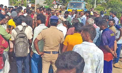 Visual from the spot