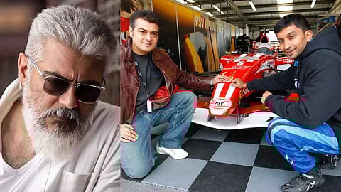 L to R: Ajith Kumar, During one of the sporting event&nbsp;&nbsp;
