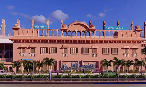 Gandhi Nagar Jaipur Station (ANI)