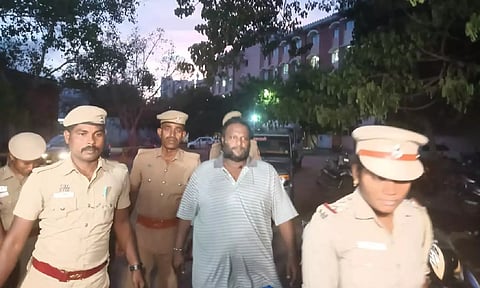 Police taking director Mohan G to produce before the court in Tiruchy on Tuesday