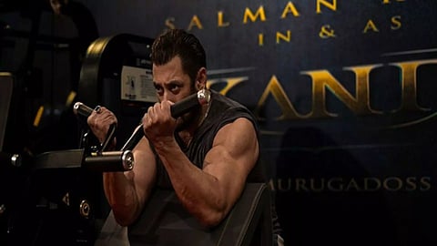 Salman Khan working still (Photo/Instagram)