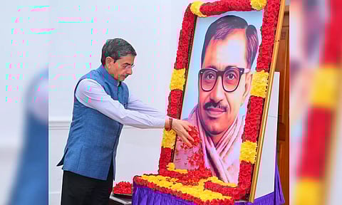 &nbsp;Governor R N Ravi paid floral tributes to the portrait of Pandit Deendayal Upadhyaya