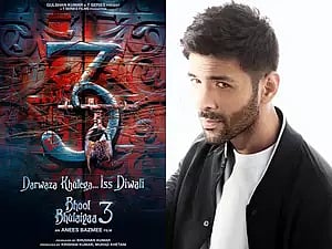 ‘Bhool Bhulaiyaa 3’ poster; Kartik Aaryan