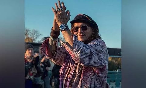 Actor Johnny Depp (Photo sourced from Instagram@johnnydepp)