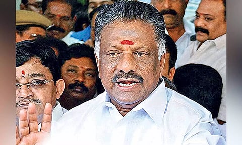 &nbsp;O Panneerselvam