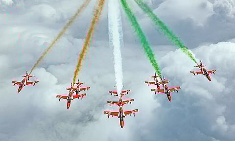 Suryakiran aerobatics team will return to Chennai skies for the air show 2024
