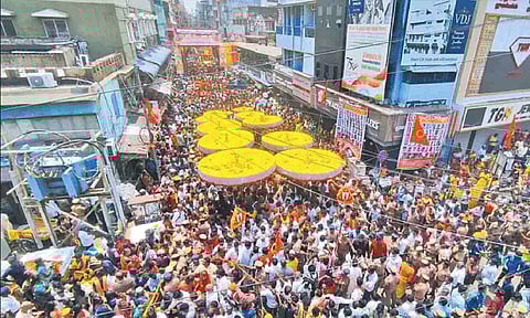 Thirukkudai Utsavam event (Daily Thanthi)&nbsp;