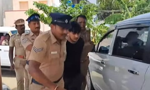 ATM burglary gang held by open firing by police in Namakkal; one dead another serious