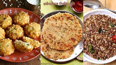 Sabudana Vada, Sabudana Thalipeeth, kollu sundal