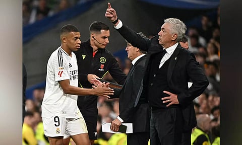 Kylian Mbappe has been sidelined due to a ACL injury he picked earlier this week