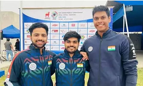 Umesh Choudhary, Pradhyumn Singh and Mukesh Nelavall (X)