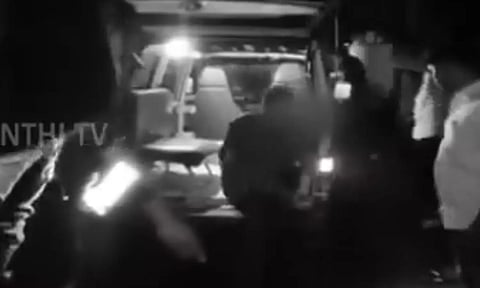 Visuals from the spot (Thanthi TV)&nbsp;