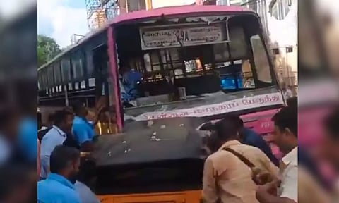 Visual from the spot