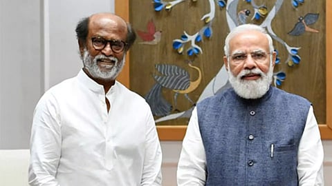 Rajinikanth and PM Modi&nbsp;