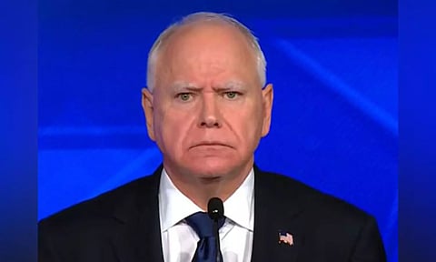 Democrat vice presidential candidate amd Governor of Minnesota, Tim Walz (ANI)