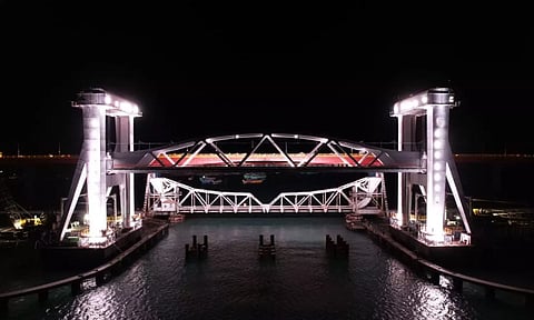 New Pamban Bridge (X)