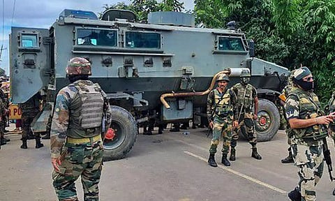 Visuals from the spot (PTI)