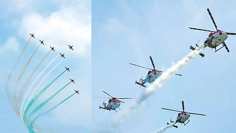 Image from the air show rehearsal&nbsp;