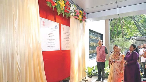 Pramod Kumar Tiwari, the BIS director general inaugurating buildings at CIT campus in Tharamani